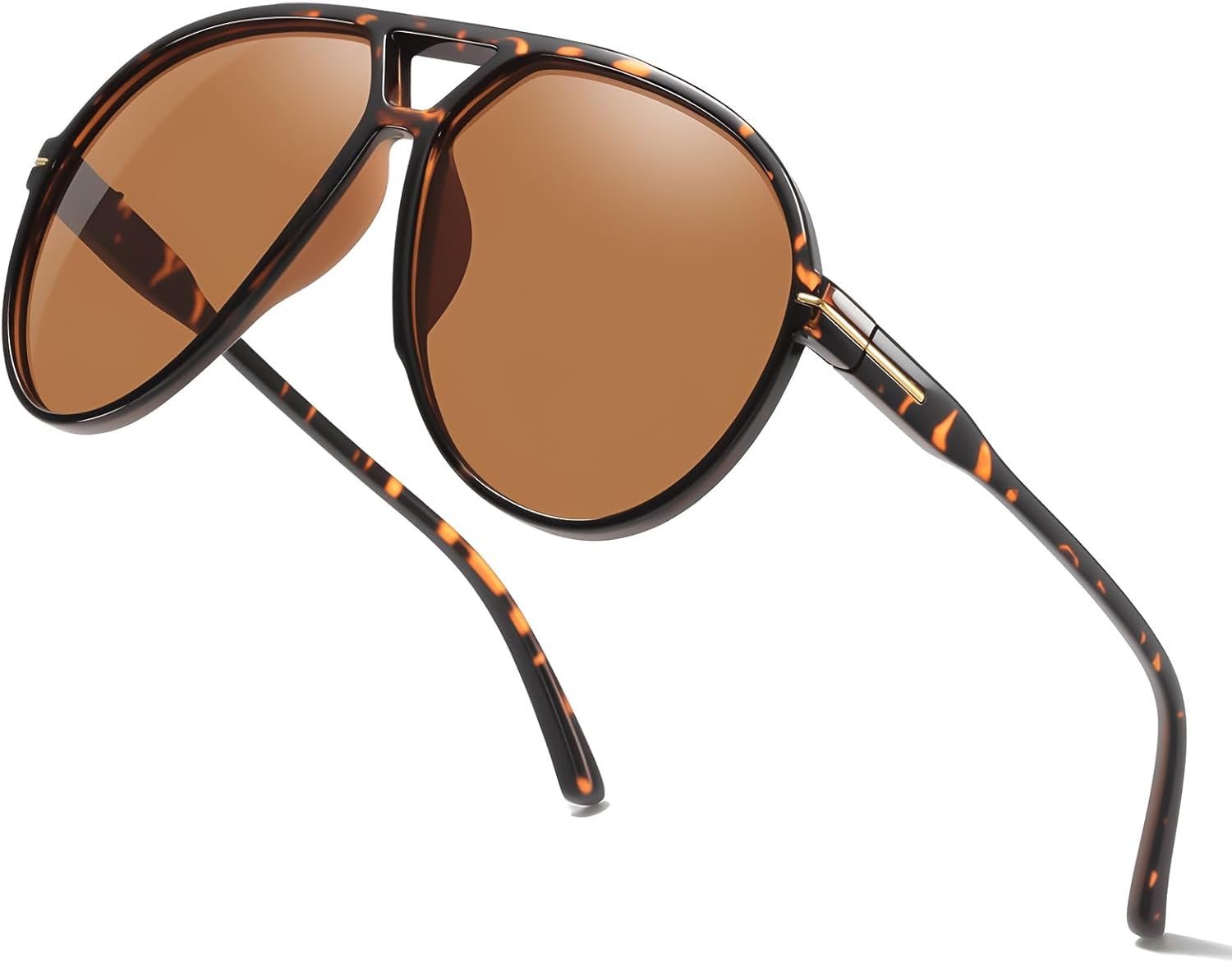 Sunglasses Aviator Polarized - 70s Retro Aviator Sunglasses, Classic Oversized