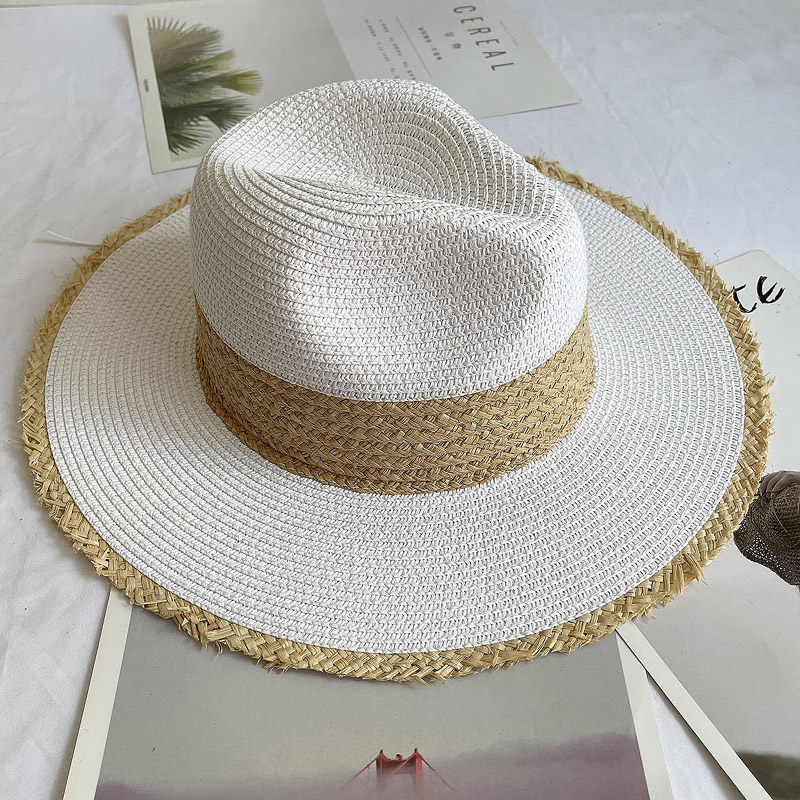Fringed Brim Panama Hat Wide B – обзор и цена Bucket Hat Straw