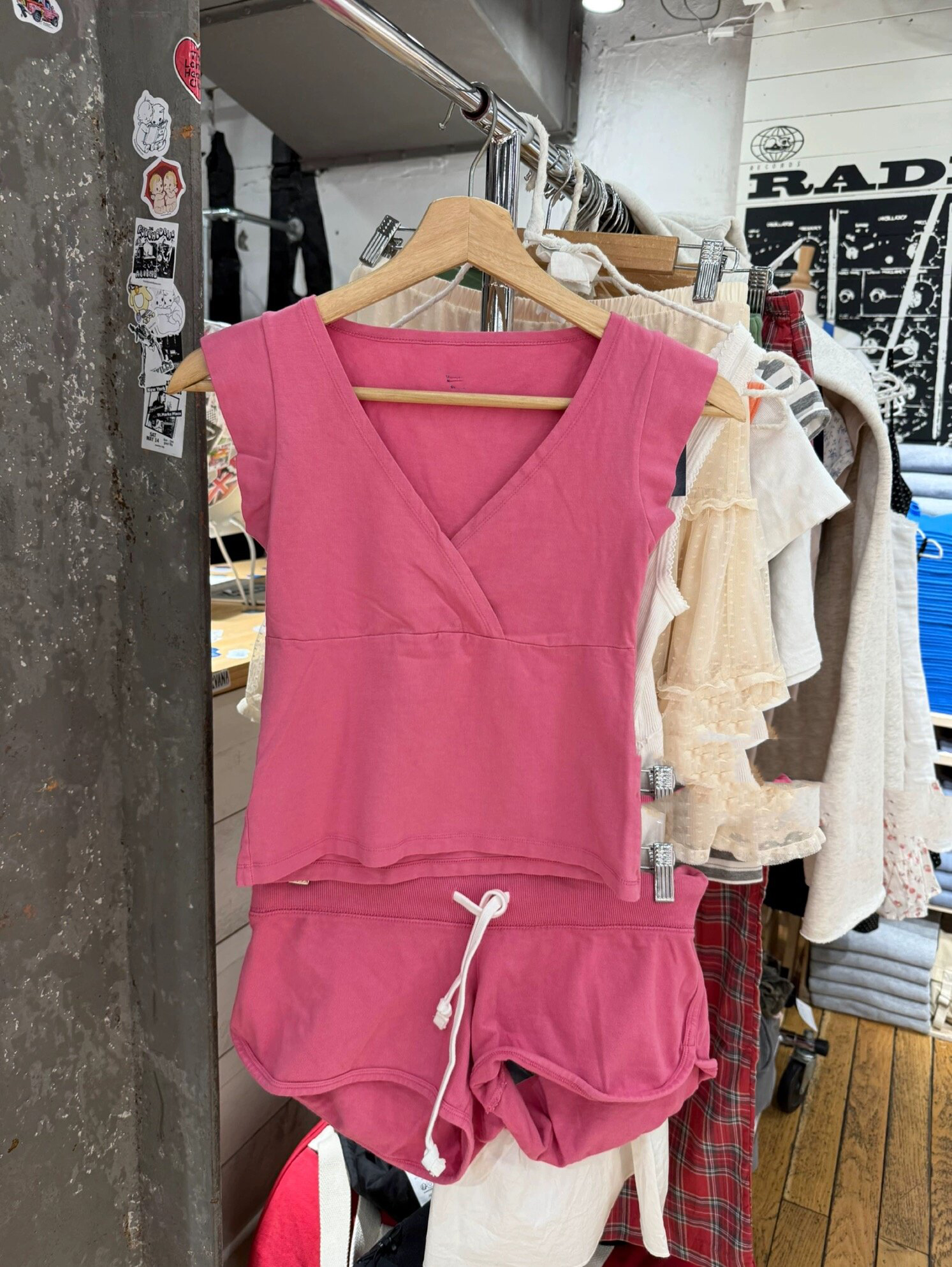 New Rose Pink Cotton Short Pan – обзор и цена Short Linen Drawstring