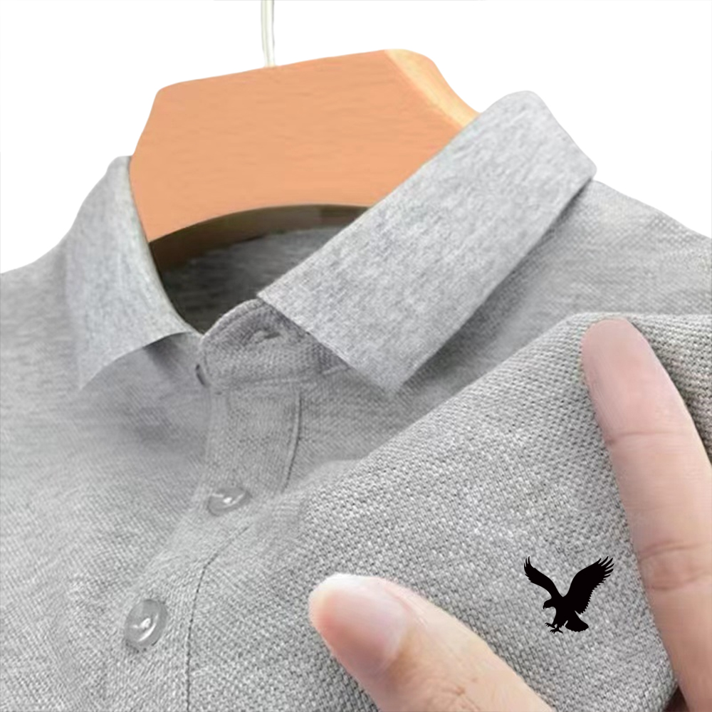 Summer New POLO Shirt Men's La – обзор и цена Polo Shirt Pique