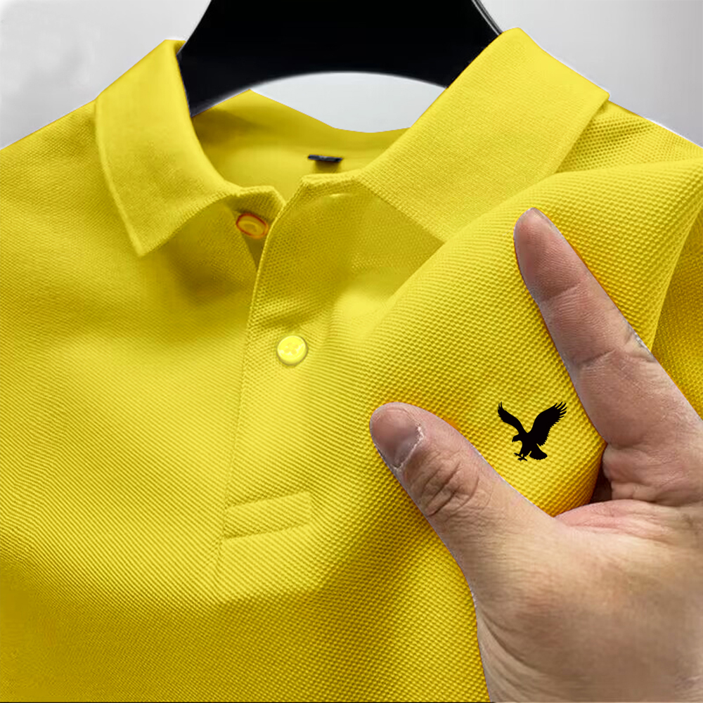 Summer New POLO Shirt Men's La – обзор и цена Polo Shirt Pique