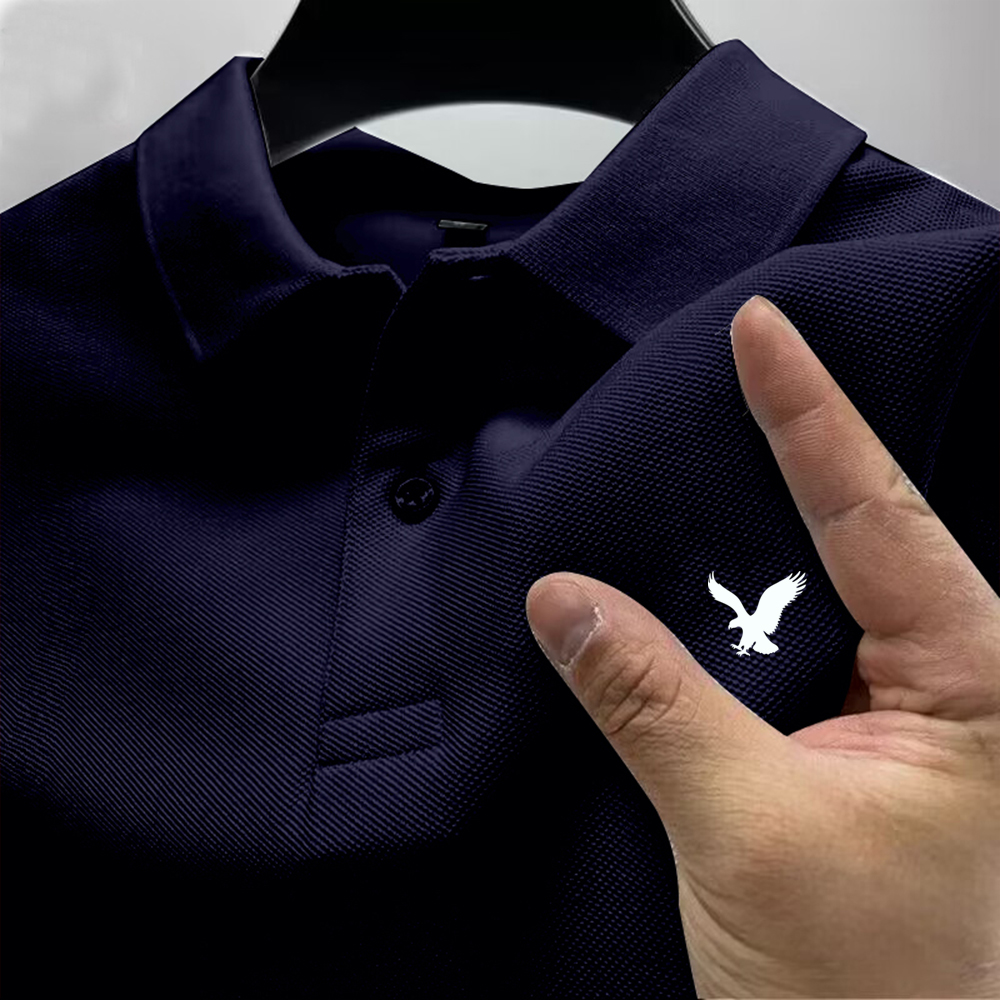 Summer New POLO Shirt Men's La – обзор и цена Polo Shirt Pique