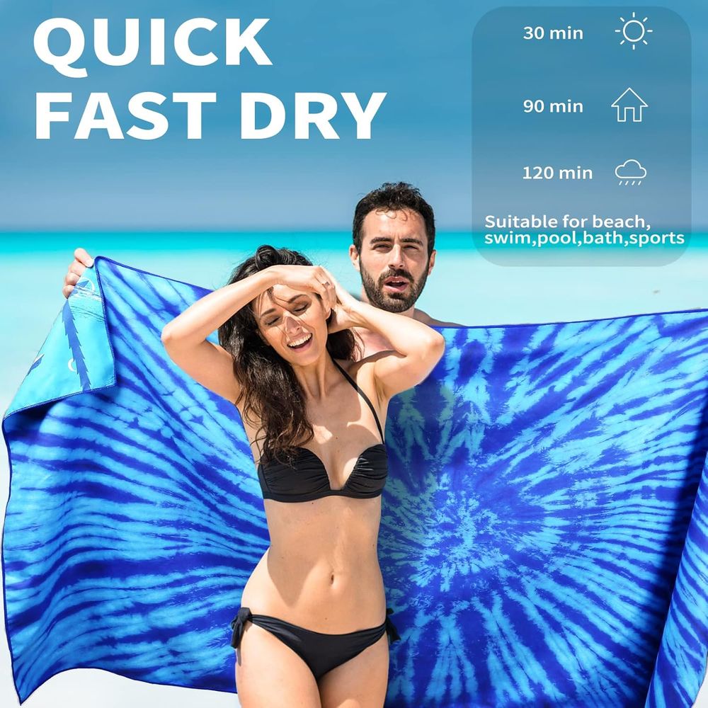 Lightweight Oversized 71x32 Be – обзор и цена Beach Towel Large
