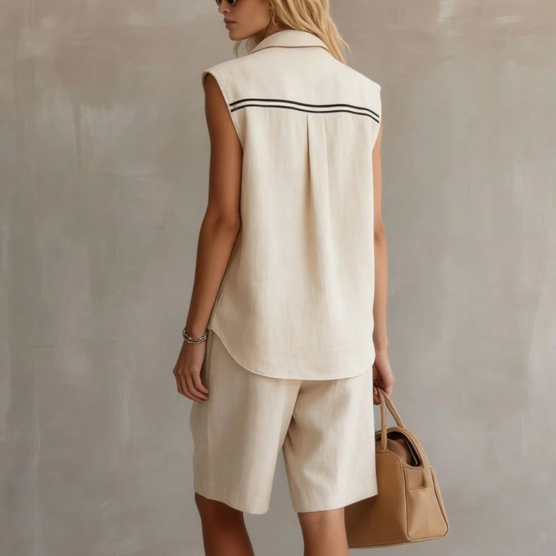 Summer Fashion Solid Linen Ble – обзор и цена Linen Shirt Breathable