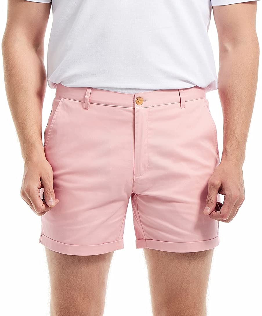 AIMPACT Men's Summer Slim-fit  – обзор и цена Shorts Chino Slim