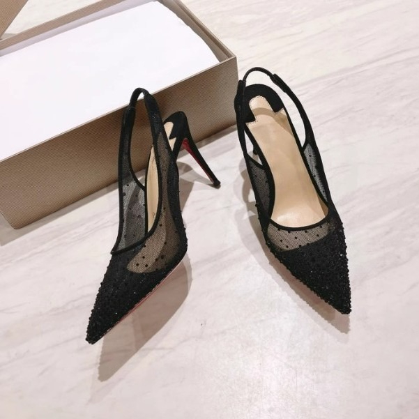 Mesh Rhinestone Rear Empty Sti – обзор и цена Casual Sandal Leather