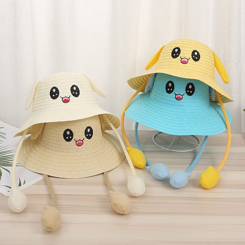 Summer Bucket Cap Moving Ears  – обзор и цена Bucket Hat Straw
