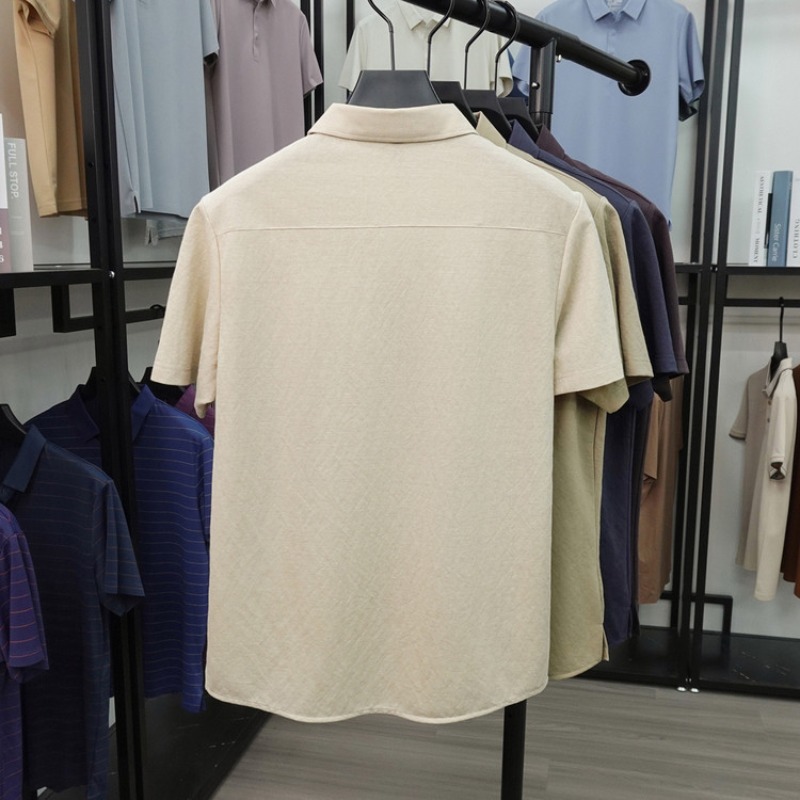 2026 New Men's Short Sleeve Po – обзор и цена Polo Shirt Pique