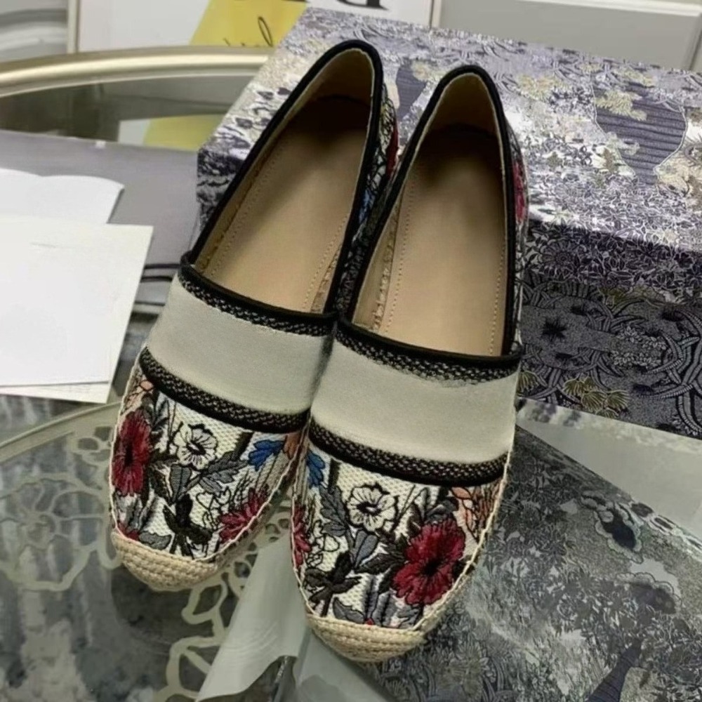 Spring Summer New Women's Embr – обзор и цена Espadrille Slip On