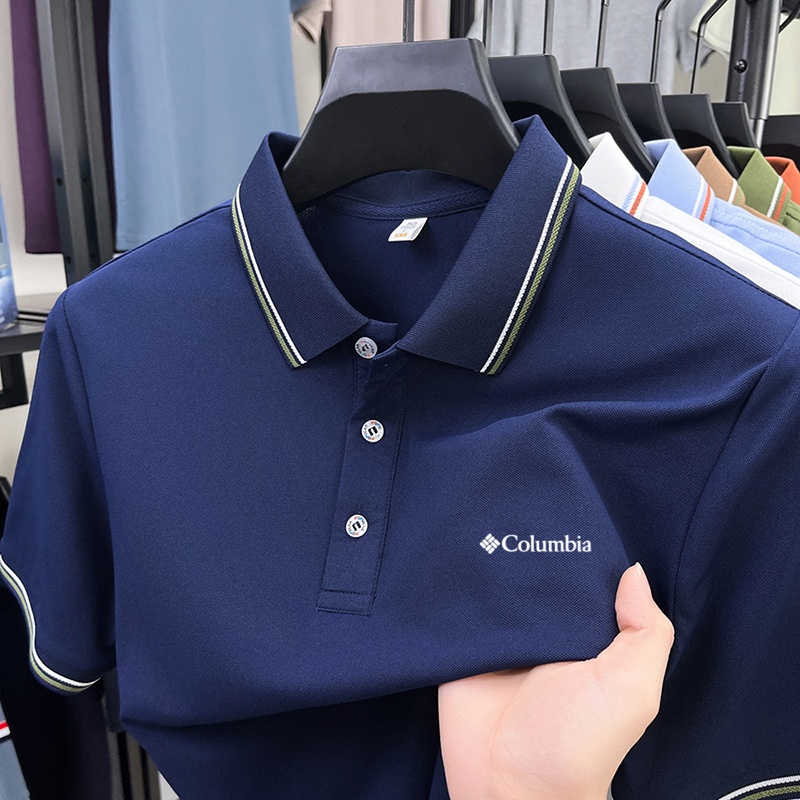 Summer men's new lapel short s – обзор и цена Polo Shirt Pique