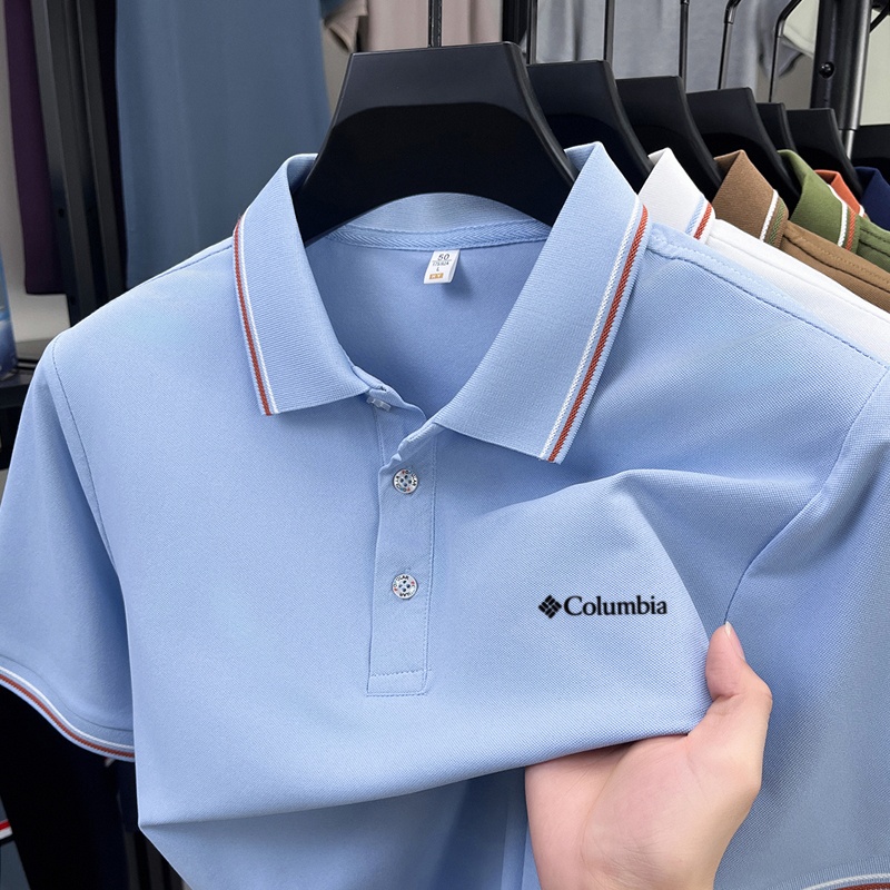 Summer men's new lapel short s – обзор и цена Polo Shirt Pique