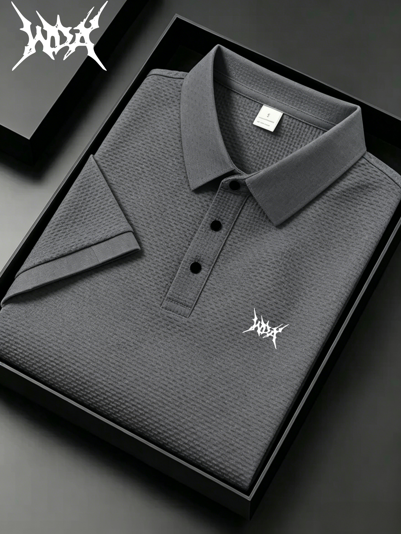 new summer mens custom logo wa – обзор и цена Polo Shirt Pique