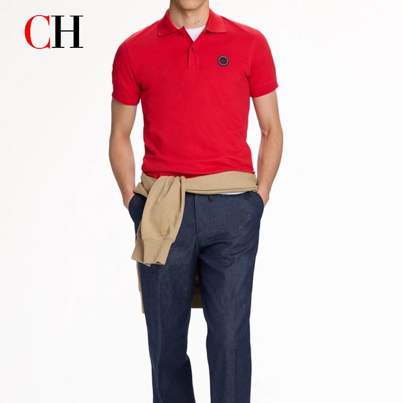 CH Red Accent Circular Rubber  – обзор и цена Polo Shirt Pique