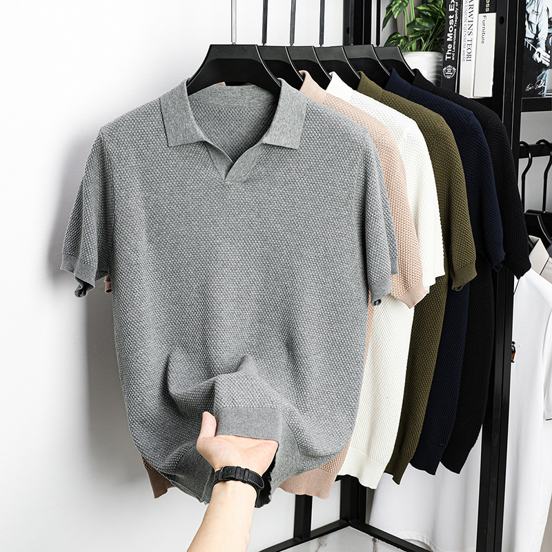 100% Cotton Short-sleeved POLO – обзор и цена Polo Shirt Pique