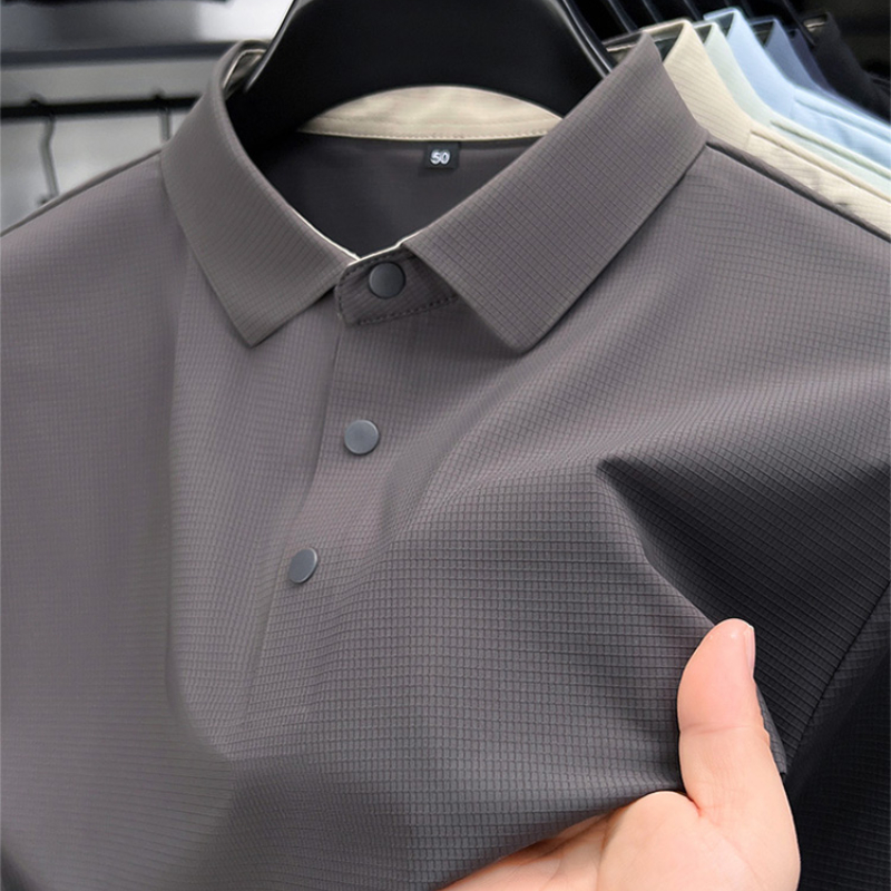 Summer Short Sleeve T-Shirt -  – обзор и цена Polo Shirt Pique
