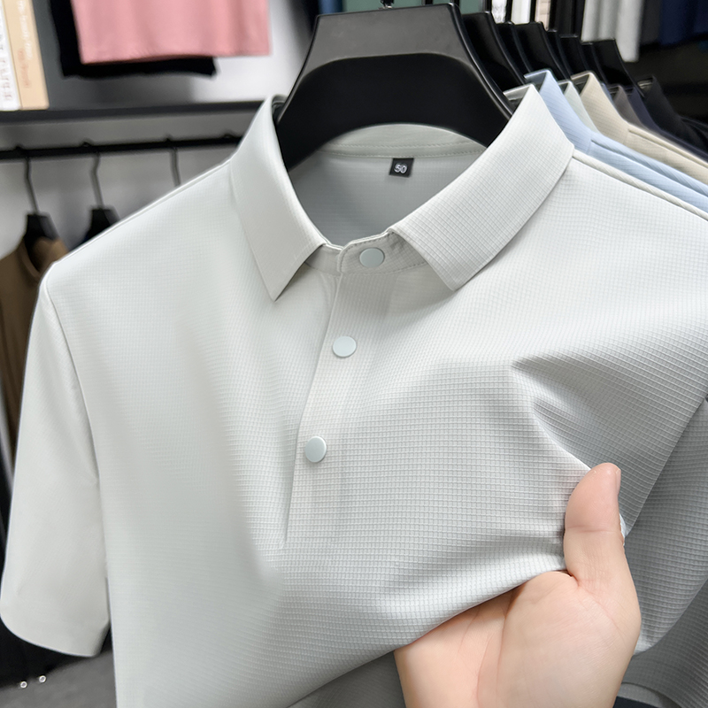 Summer Short Sleeve T-Shirt -  – обзор и цена Polo Shirt Pique