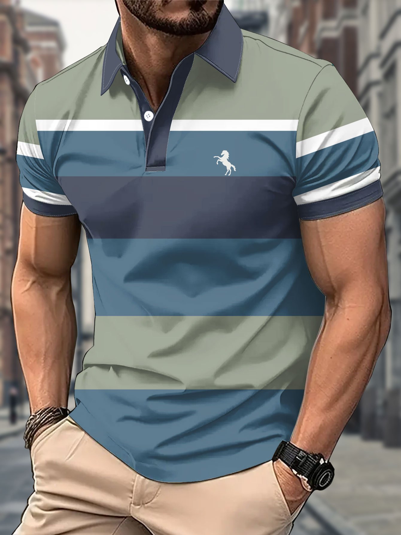 2026 Summer New Men's Polo Shi – обзор и цена Polo Shirt Pique