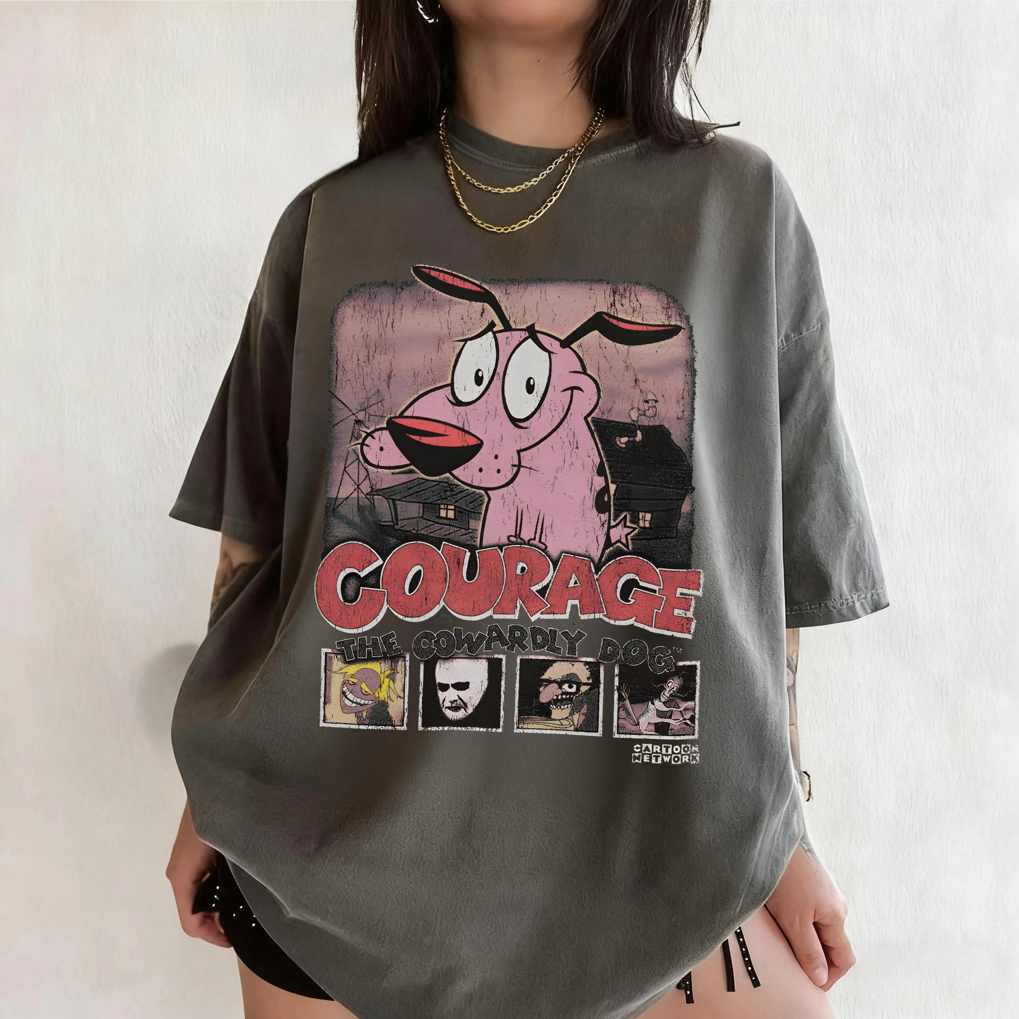 Summer Vintage Courage The Cow – обзор и цена Tee Graphic Print