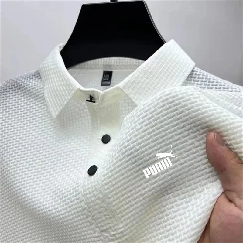 Summer Men's New High-quality  – обзор и цена Polo Shirt Pique