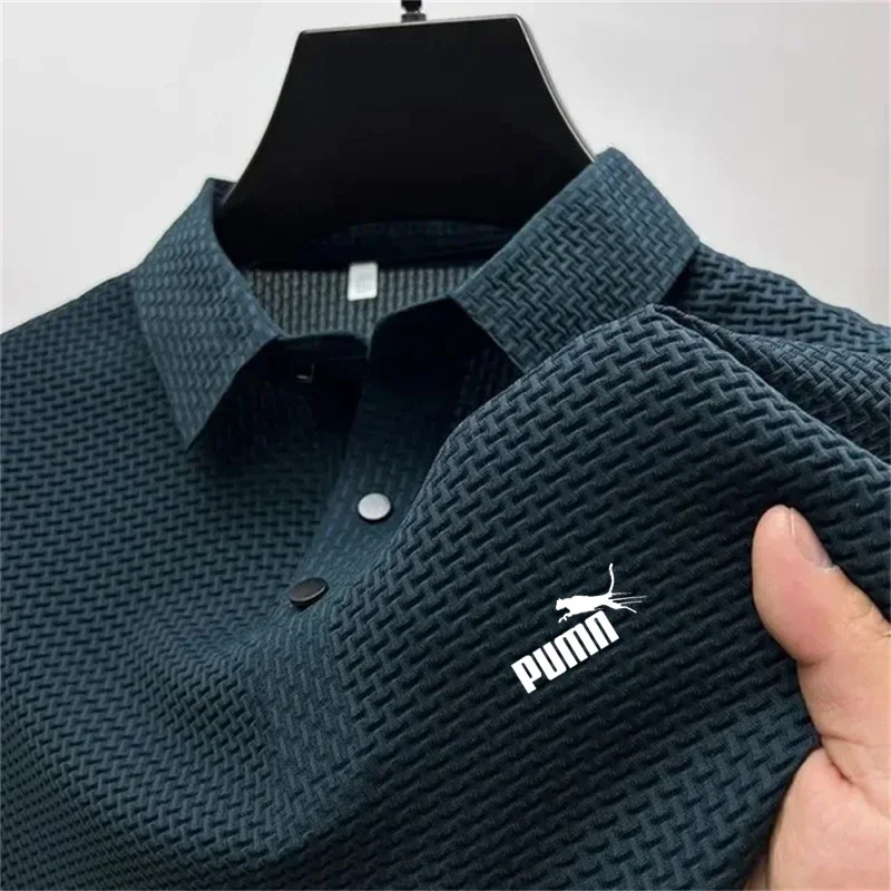 Summer Men's New High-quality  – обзор и цена Polo Shirt Pique