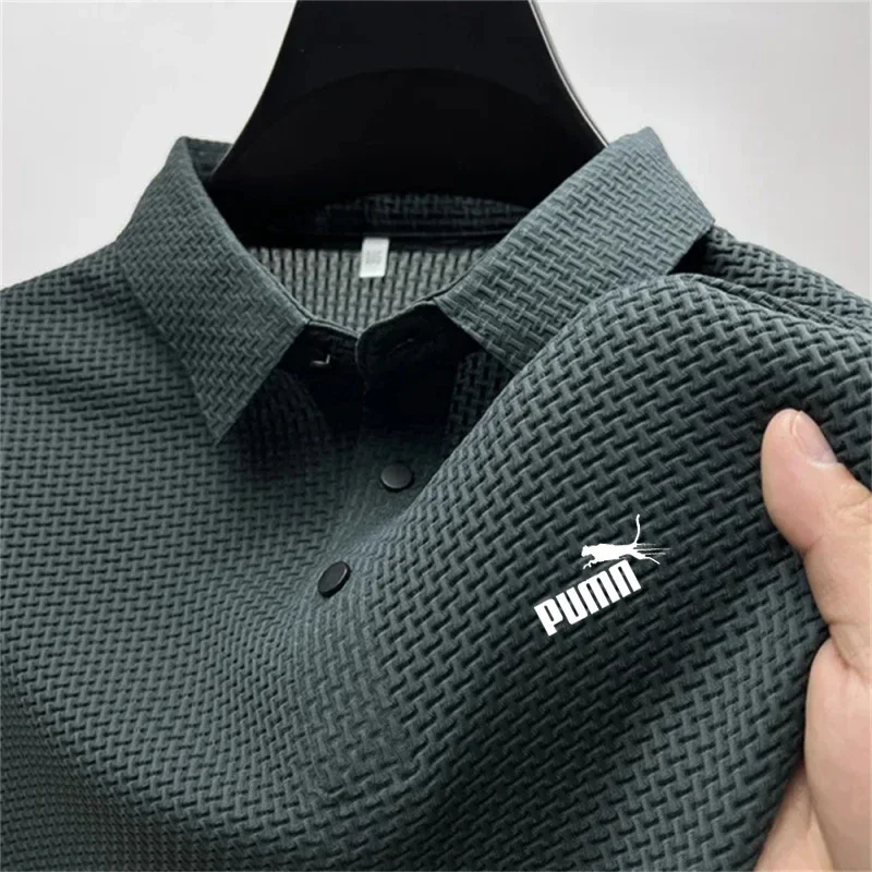 Summer Men's New High-quality  – обзор и цена Polo Shirt Pique