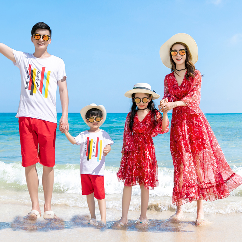 Look Family Matching Red Cloth – обзор и цена Resort Shirt Floral