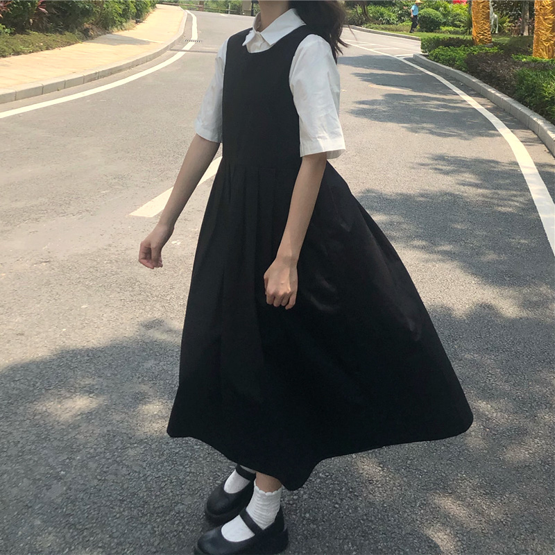 Two Piece Sets Women Japanese  – обзор и цена Shirt Camp Collar