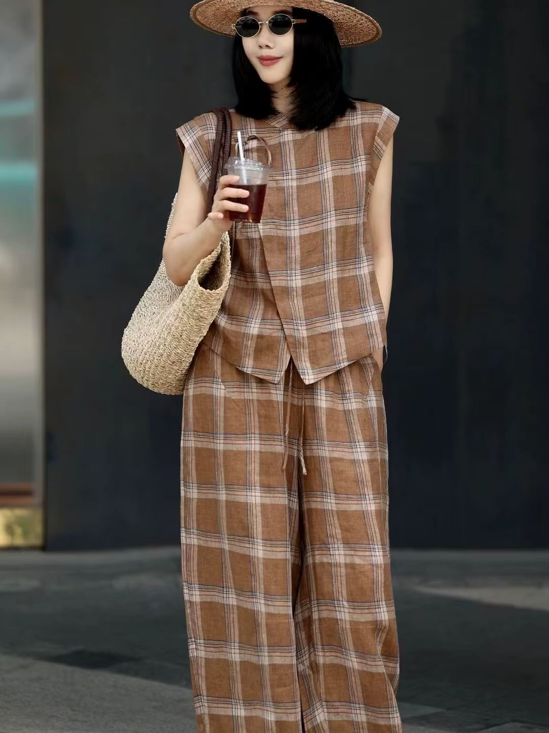 Fashionable stylish high-end l – обзор и цена Short Linen Drawstring