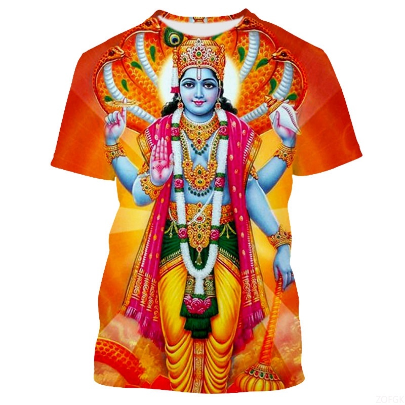 Summer Fashion Indian Deities  – обзор и цена Tee Graphic Print