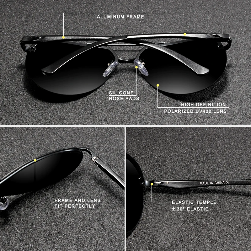 KINGSEVEN  Rimless Pilot Sungl – обзор и цена Sunglasses Aviator Polarized