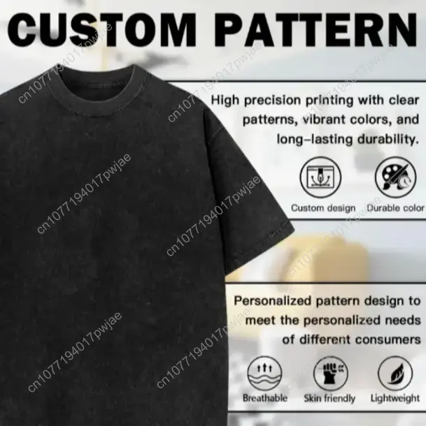Retro Washed Black Oversized T – обзор и цена Tee Graphic Print