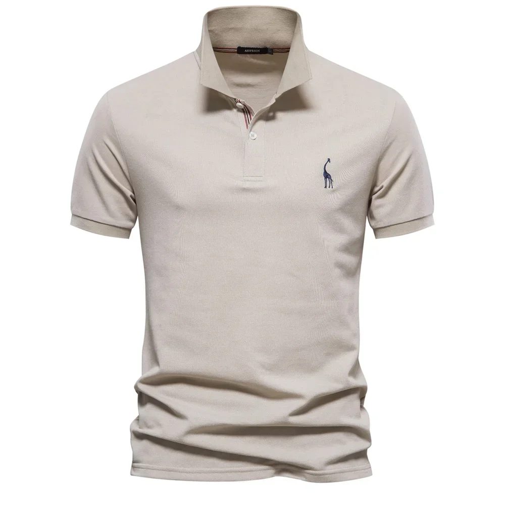 Summer High-quality Cross-bord – обзор и цена Polo Shirt Pique