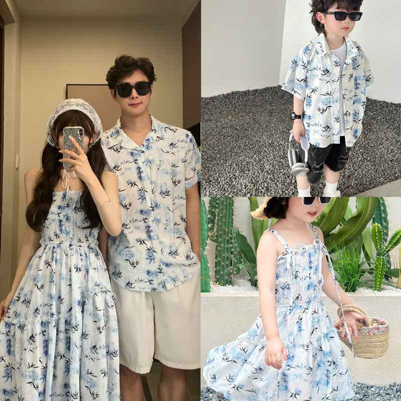 Resort Couple Look Parents and – обзор и цена Resort Shirt Floral