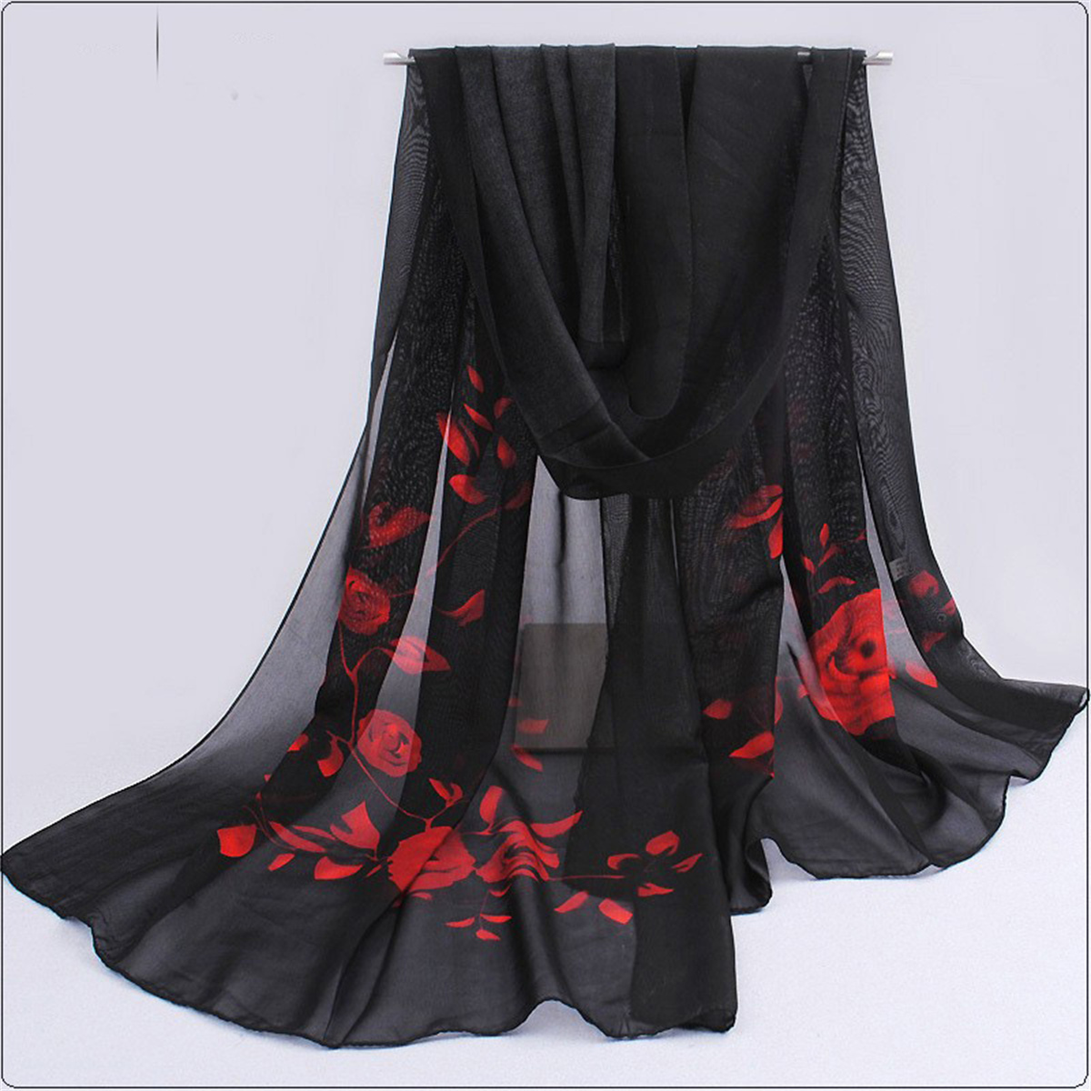 1pcs Chiffon Scarf Simple Eleg – обзор и цена Beach Towel Large
