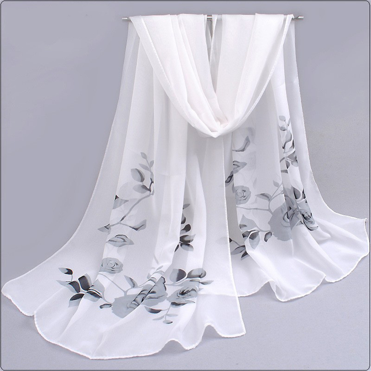 1pcs Chiffon Scarf Simple Eleg – обзор и цена Beach Towel Large