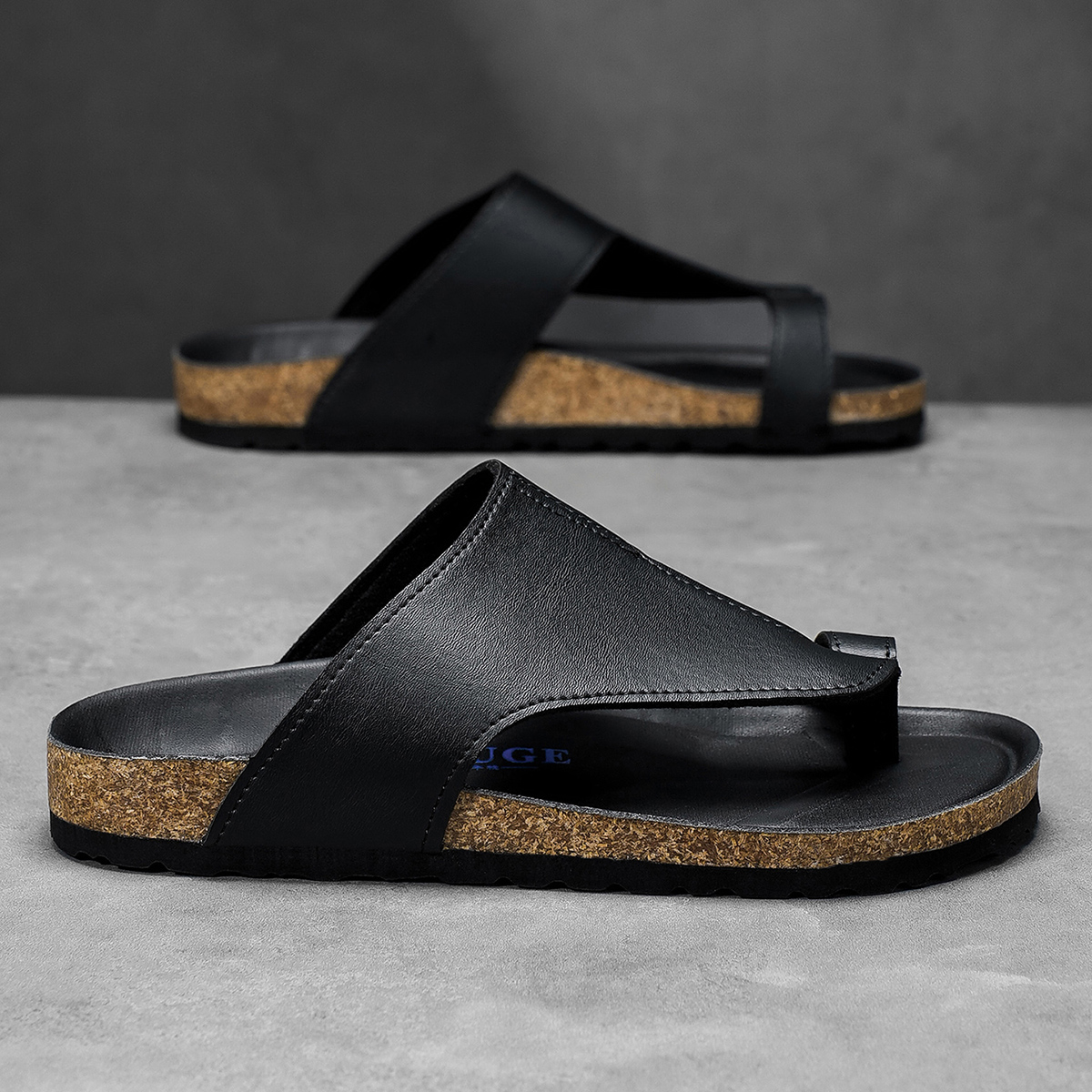 Big Size 48 49 Cork Slippers M – обзор и цена Flip Flop Leather Men