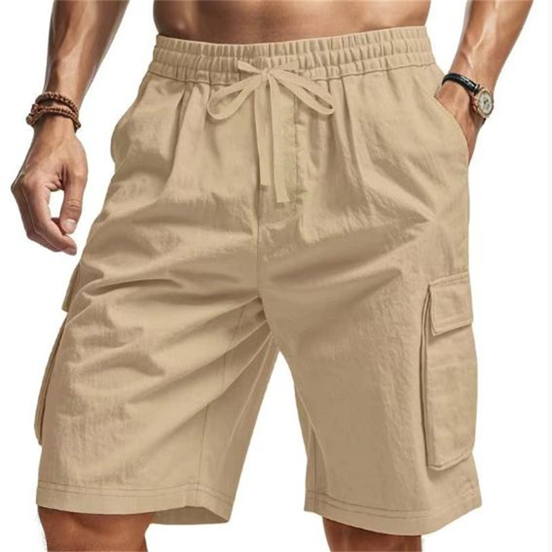 New Multi-Pocket sweatpants Me – обзор и цена Short Linen Drawstring