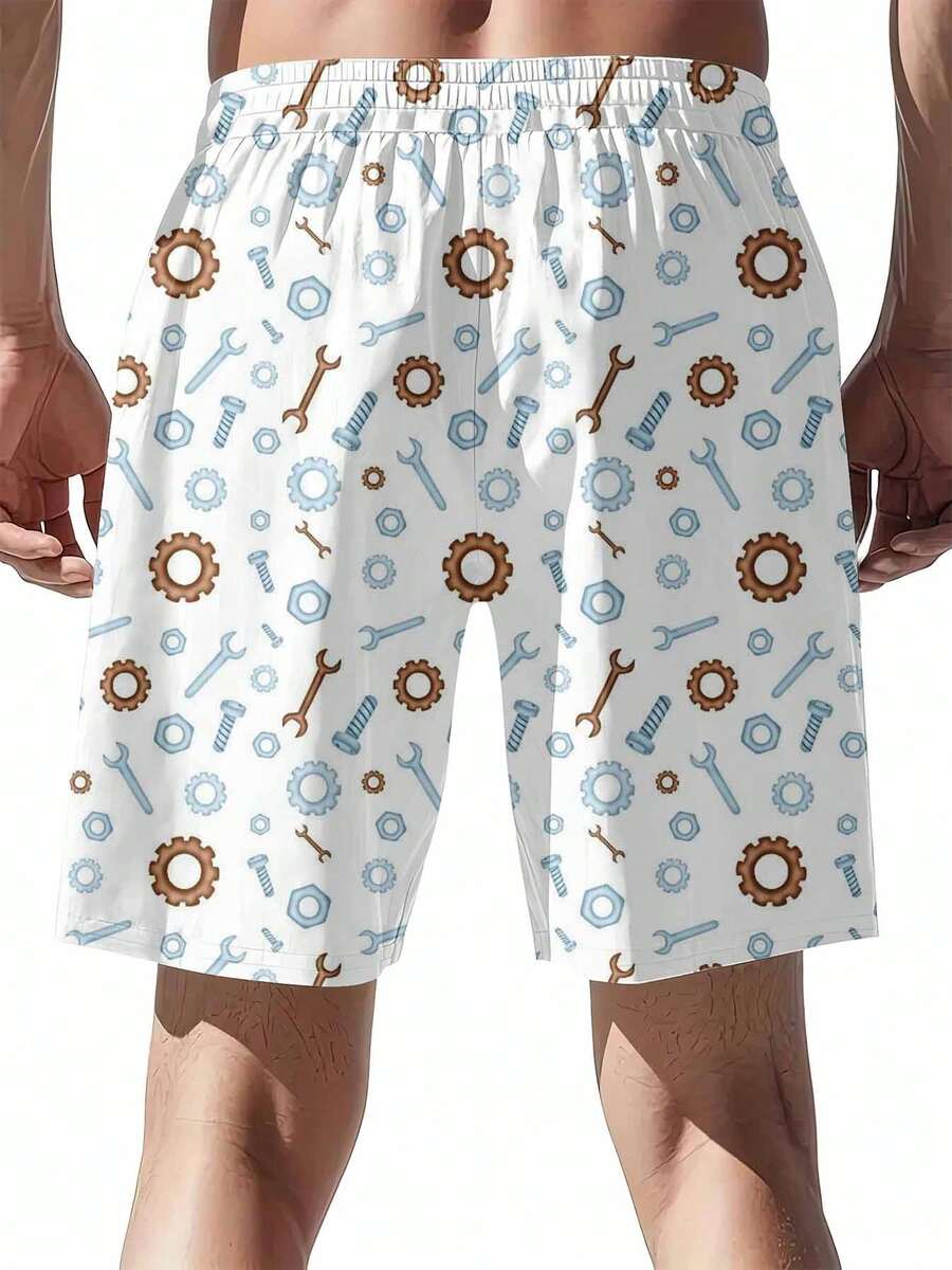Mechanical Tools Pattern Swim  – обзор и цена Swim Trunk Quick Dry