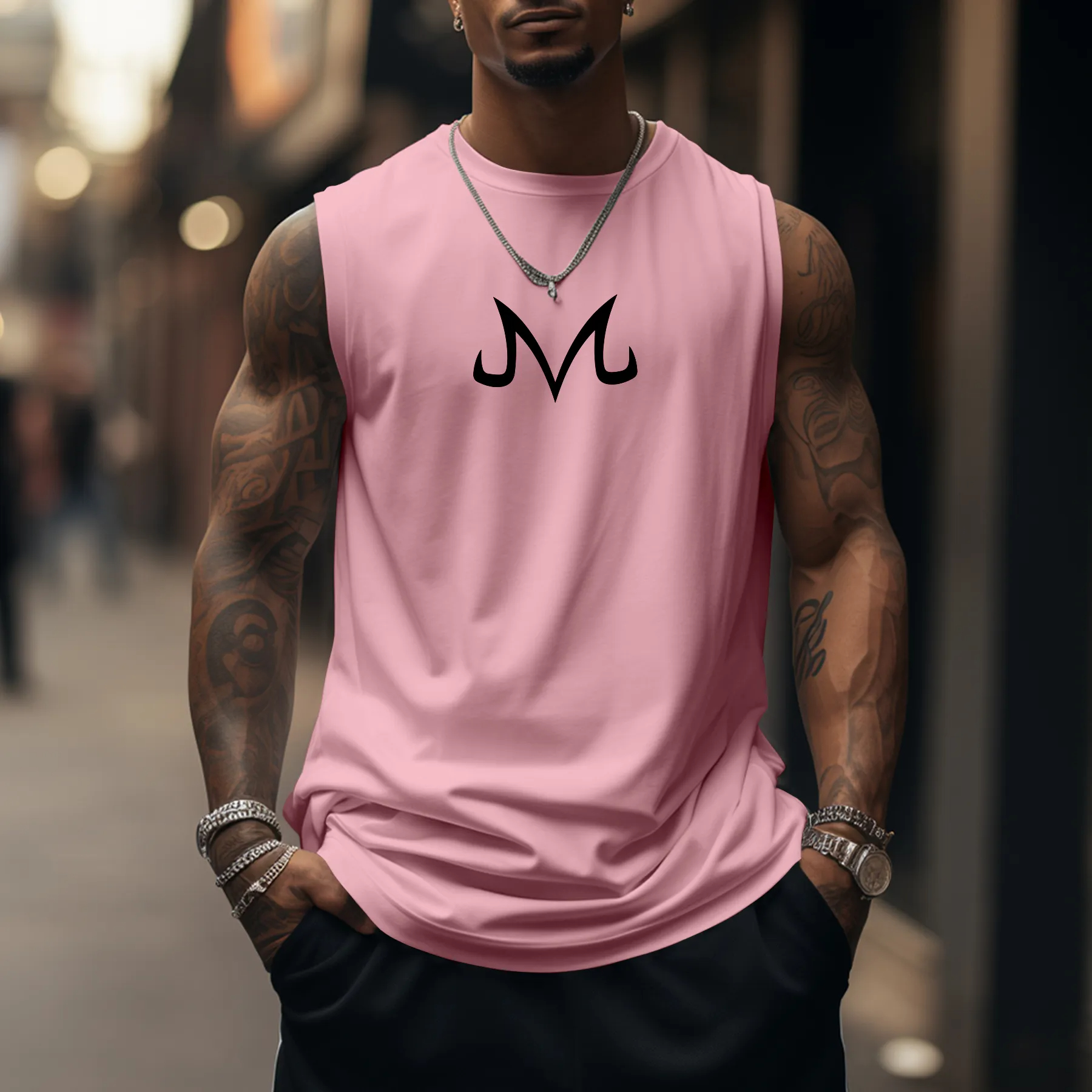 Majin Buu Dragon Ball Anime Pr – обзор и цена Tank Top Muscle