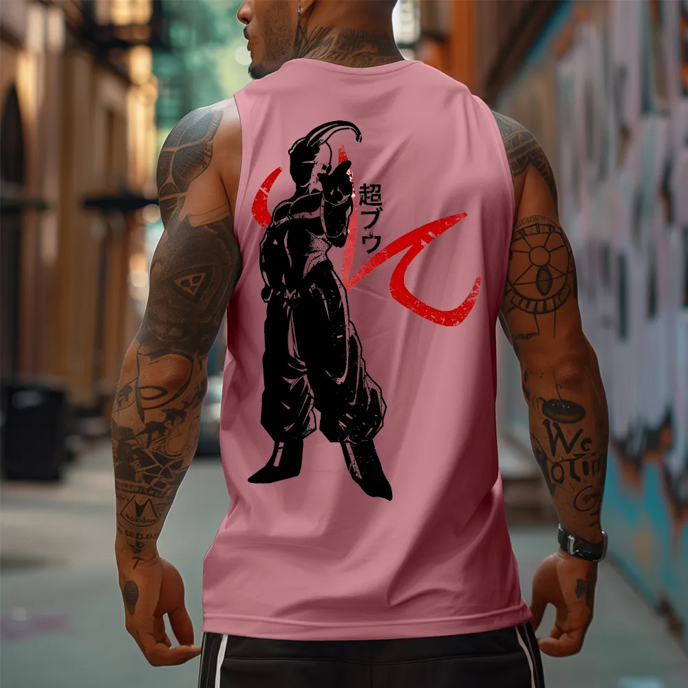 Majin Buu Dragon Ball Anime Pr – обзор и цена Tank Top Muscle