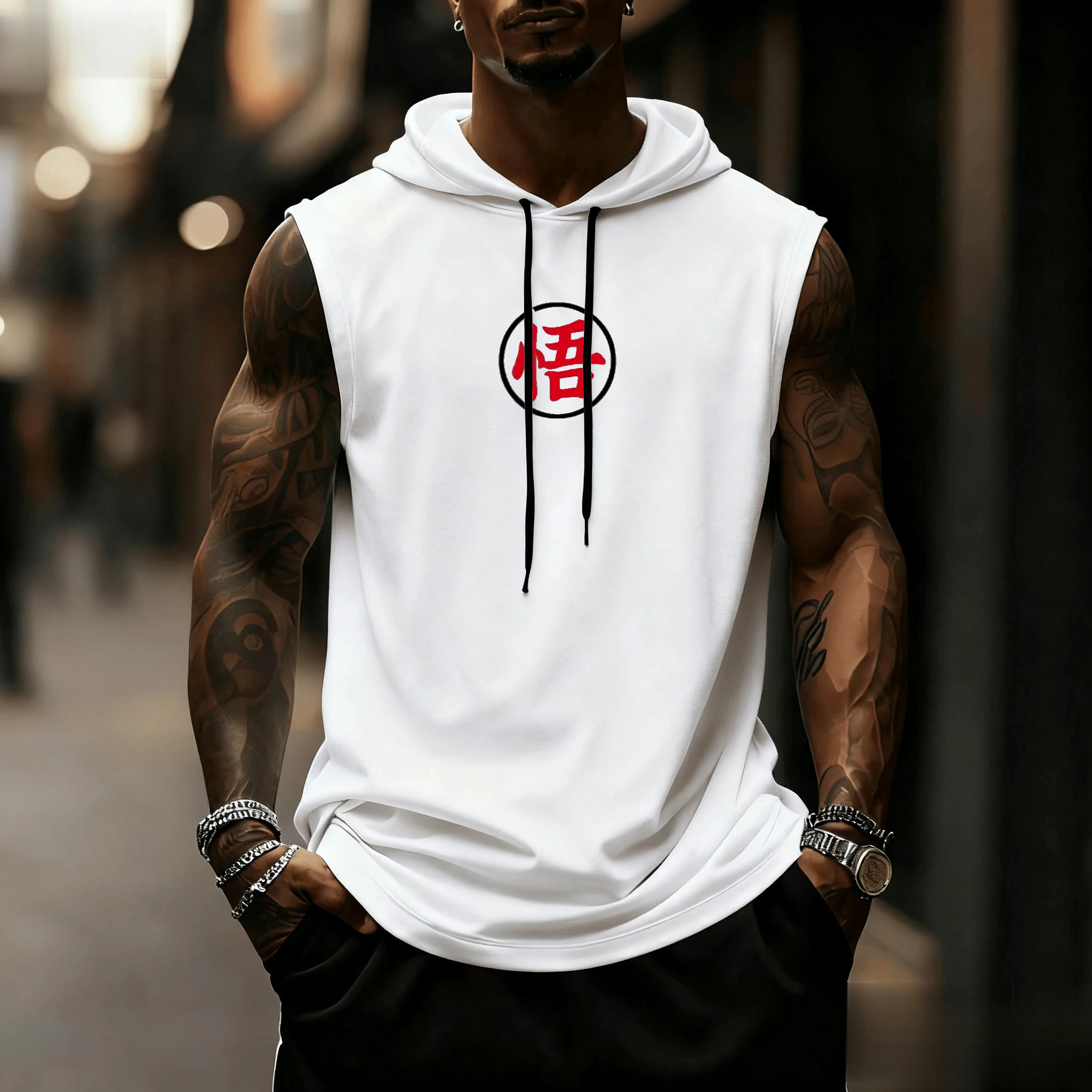 Dragon Ball Goku Anime Men Tan – обзор и цена Tank Top Muscle