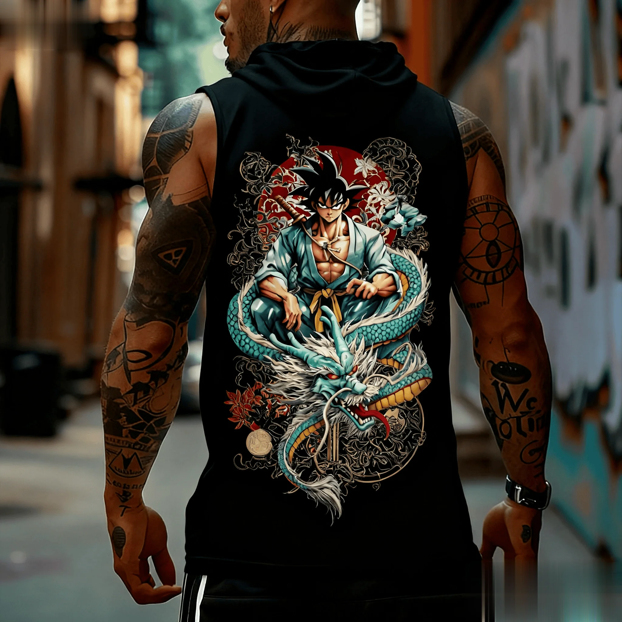 Dragon Ball Goku Anime Men Tan – обзор и цена Tank Top Muscle