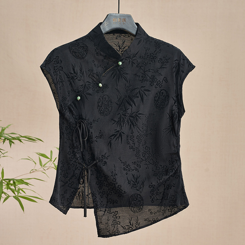 Retro Thin Shirt New Chinese S – обзор и цена Shirt Camp Collar