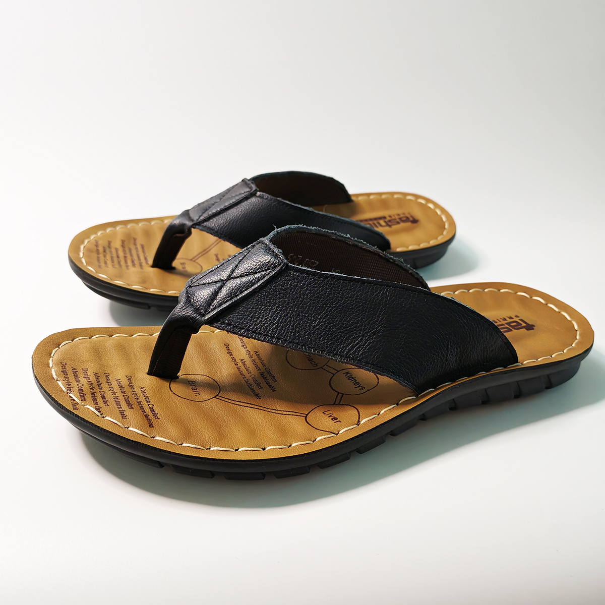 Summer Shoes Men Slippers Genu – обзор и цена Flip Flop Leather Men