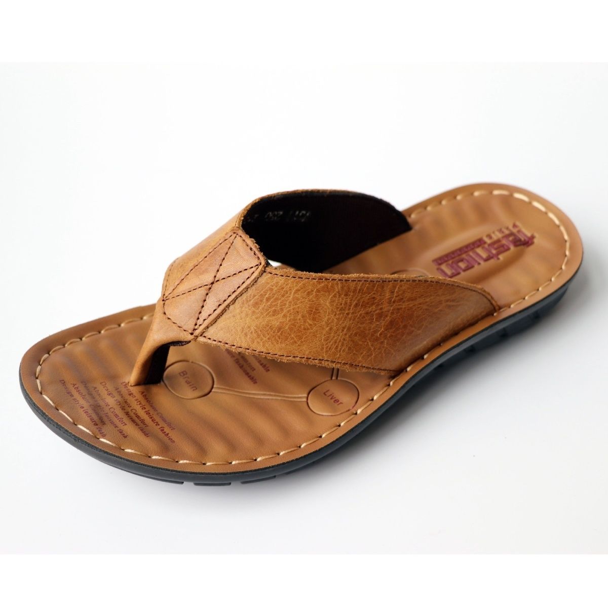 Summer Shoes Men Slippers Genu – обзор и цена Flip Flop Leather Men