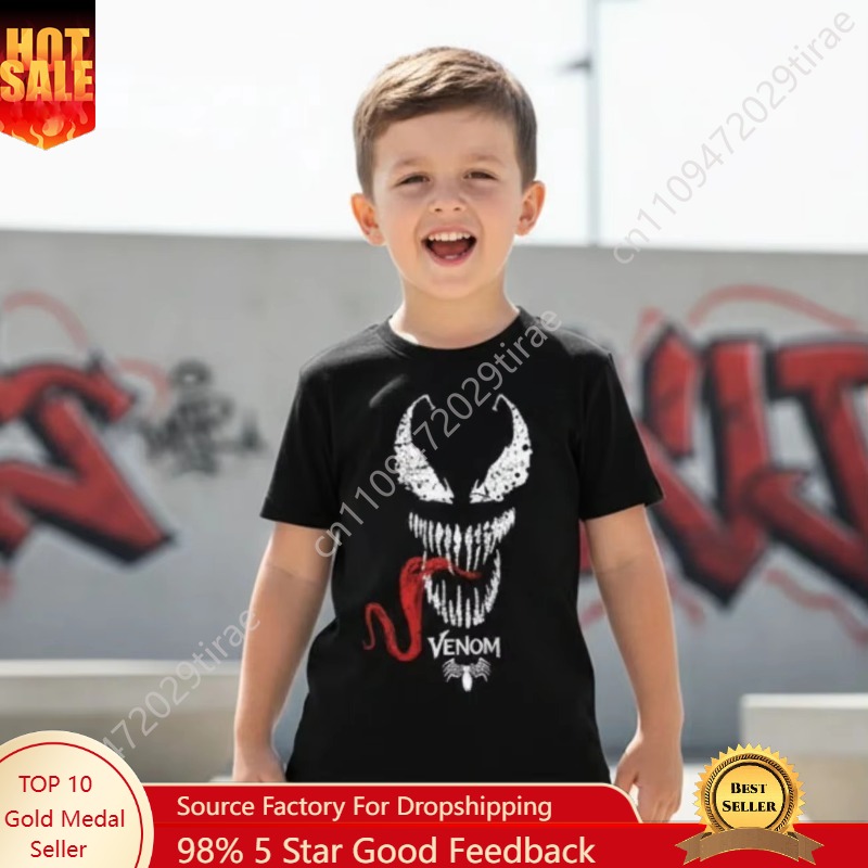 Marvel Marvel Venom Cotton Cas – обзор и цена Tee Graphic Print
