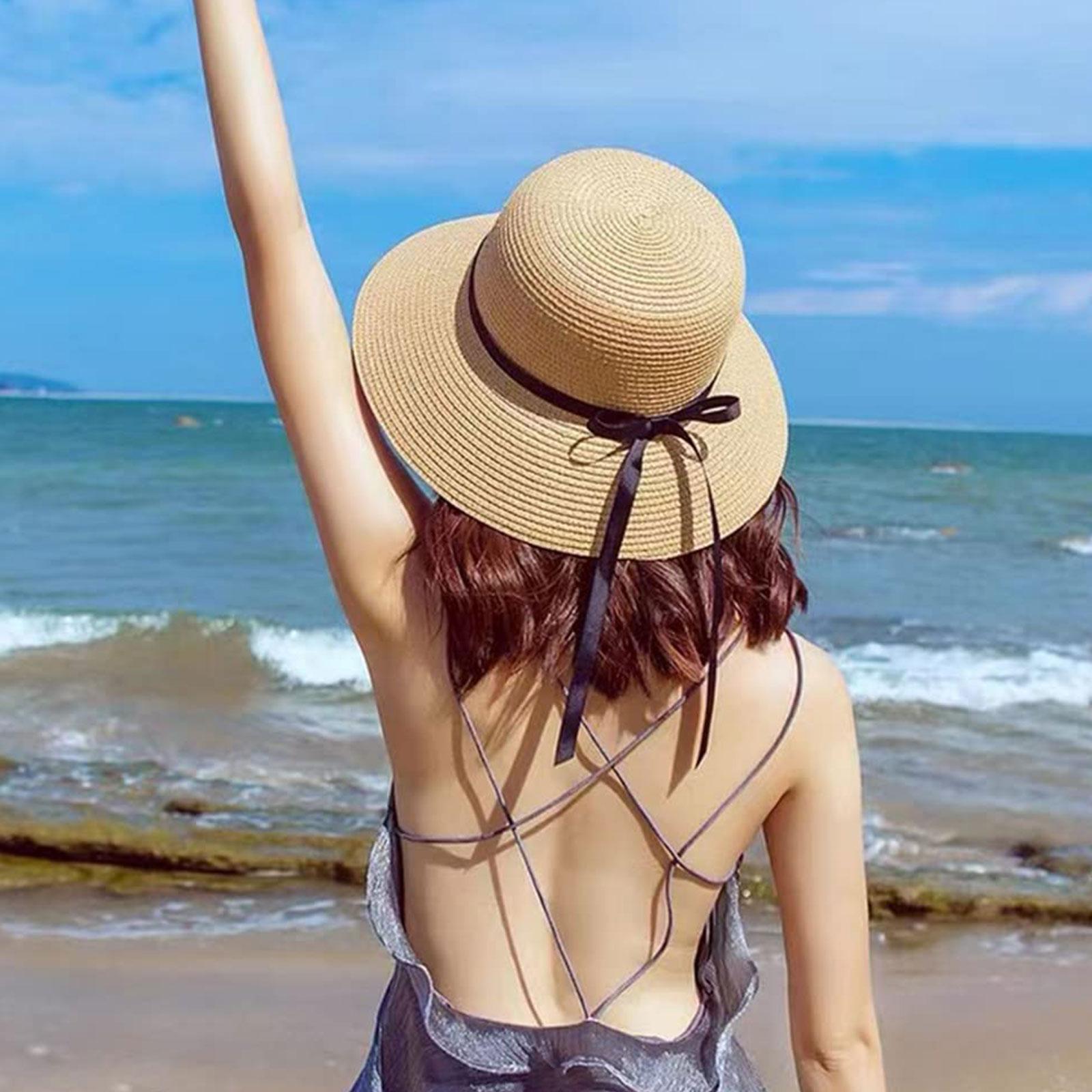 Summer Straw Hat Big Wide Brim – обзор и цена Bucket Hat Straw