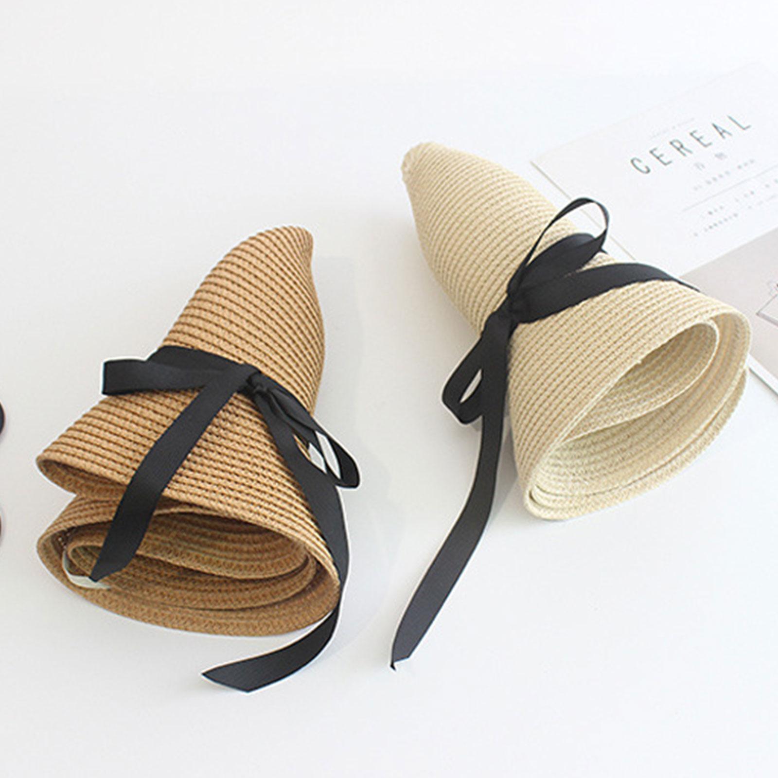 Summer Straw Hat Big Wide Brim – обзор и цена Bucket Hat Straw