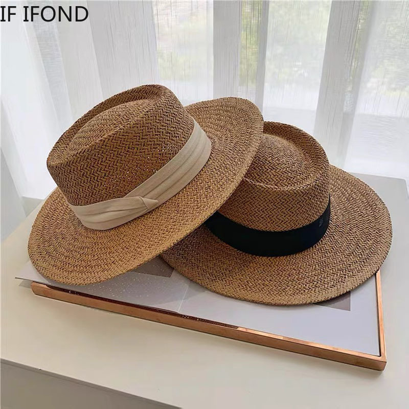 Spring Summer Breathable Straw – обзор и цена Bucket Hat Straw