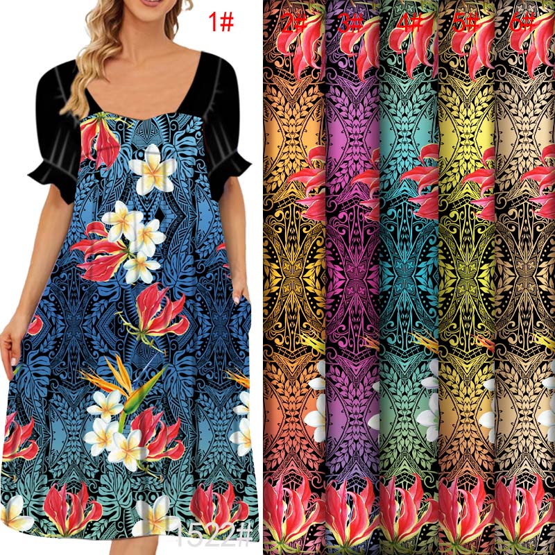 Hawaiian Tropical Floral Fabri – обзор и цена Resort Shirt Floral